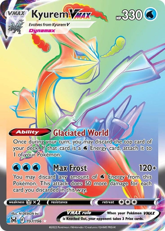 Kyurem VMAX (Secret) (197/196) (SWSH11)