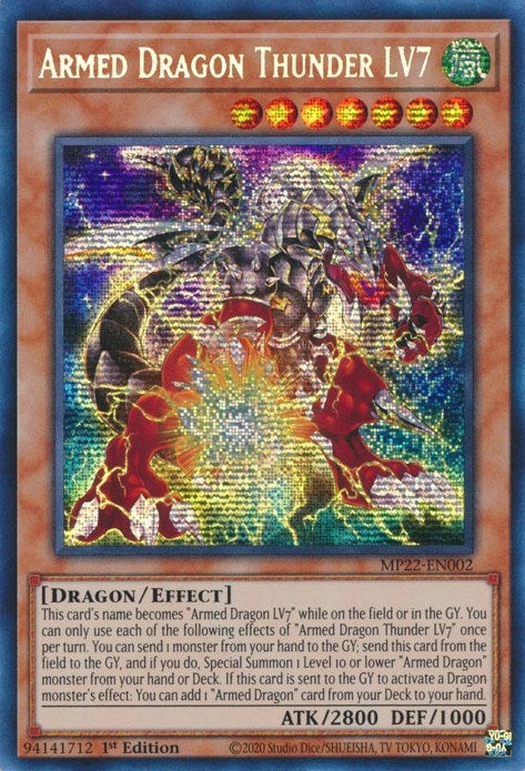 Armed Dragon Thunder LV7 (MP22-EN002) (MP22)