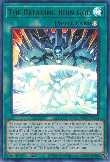 The Breaking Ruin God (MP22-EN274) (MP22)