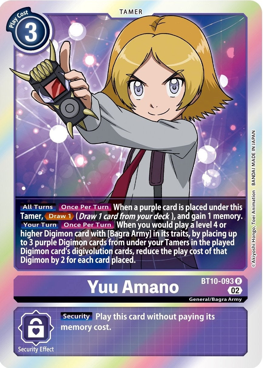 Yuu Amano (BT10-093 R) (BT10)