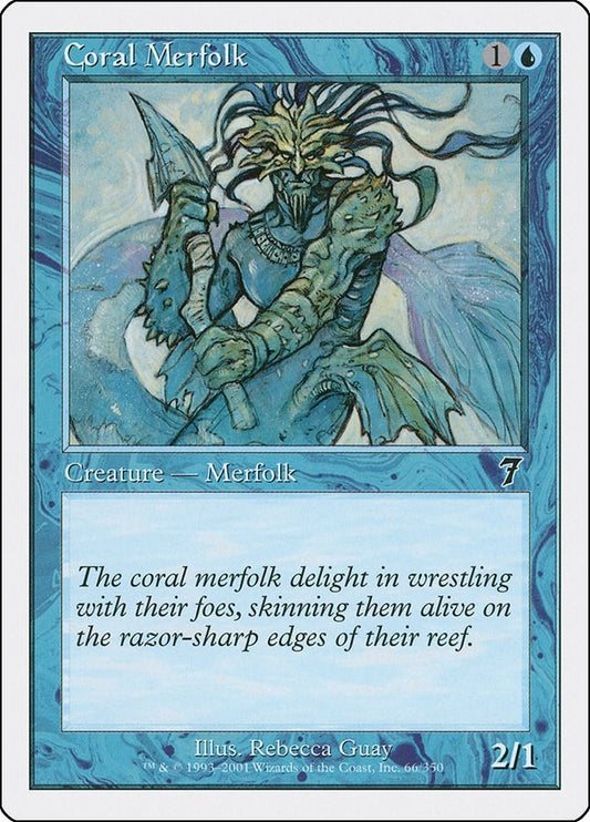 Coral Merfolk (66) (7ED)
