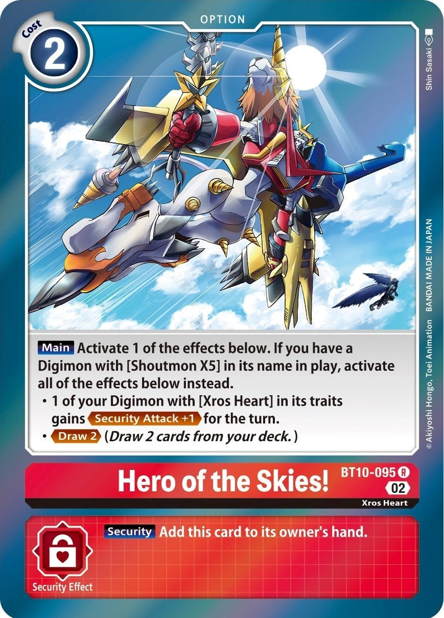 Hero of the Skies! (BT10-095 R) (BT10)
