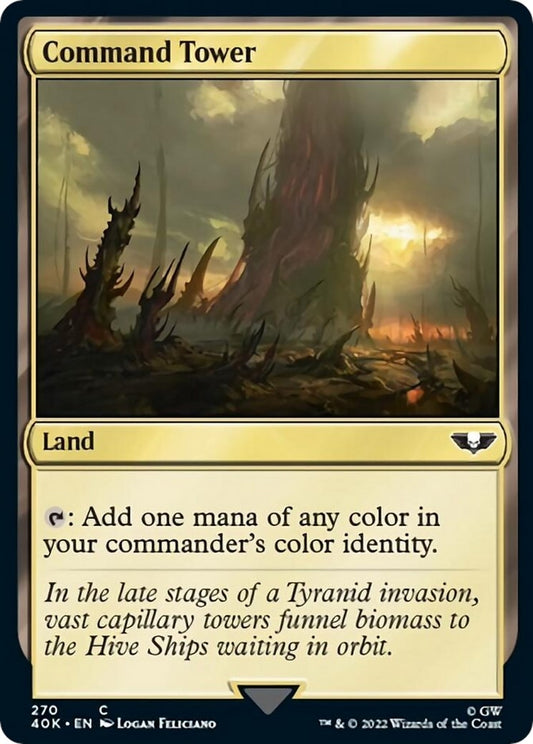 Command Tower (270) (Surge Foil) (270) (40K)