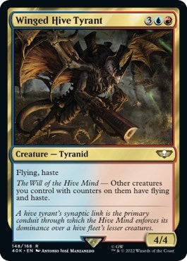 Winged Hive Tyrant (148) (40K)