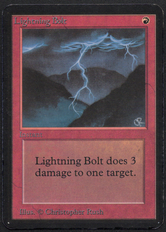 Lightning Bolt ALPHA Inked