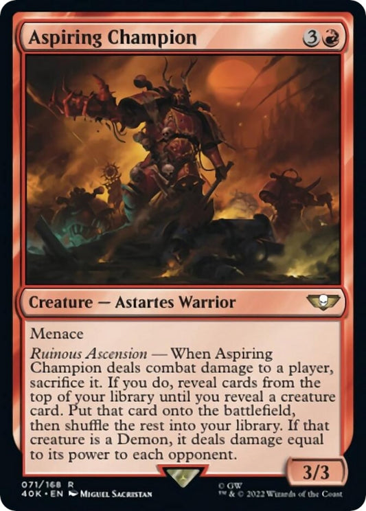 Aspiring Champion (71) (40K)