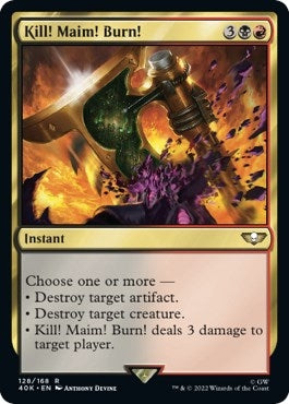 Kill! Maim! Burn! (128) (40K)
