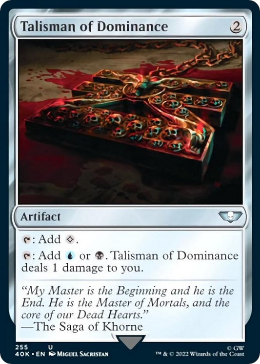 Talisman of Dominance (255) (255) (40K)