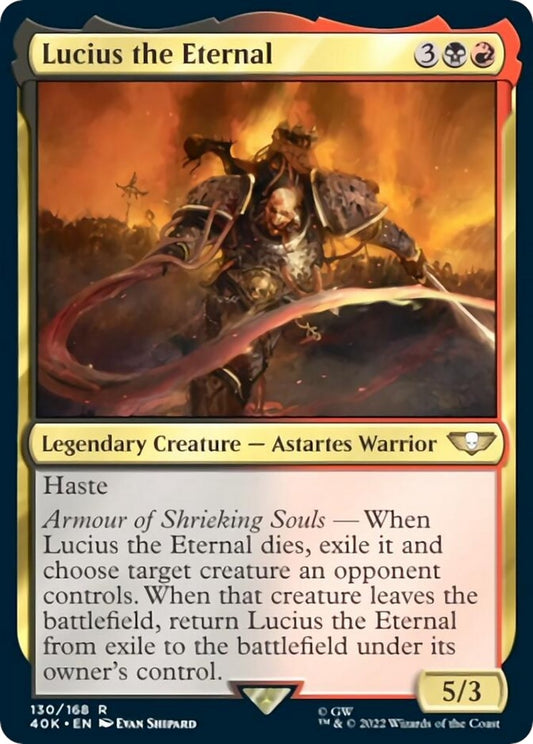 Lucius the Eternal (130) (40K)