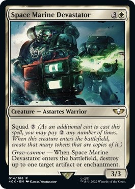 Space Marine Devastator (14) (40K)