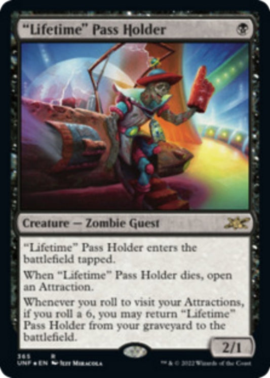 "Lifetime" Pass Holder (79) (UNF)