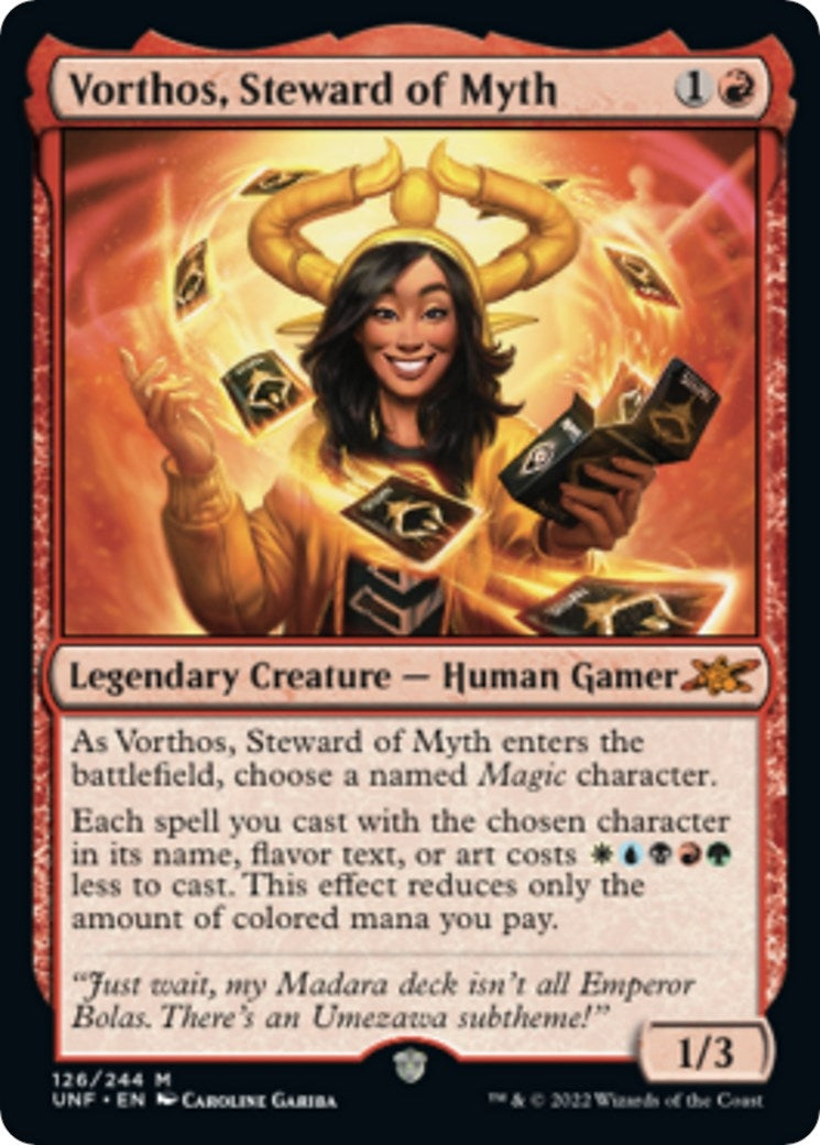 Vorthos, Steward of Myth (126) (UNF)