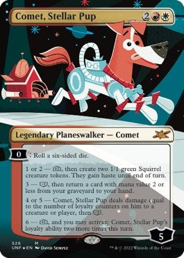 Comet, Stellar Pup (Borderless) (Galaxy Foil) (526) (UNF)