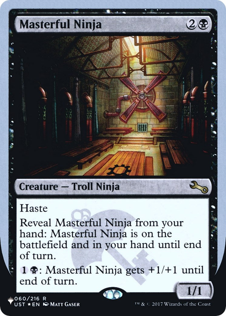 Masterful Ninja (060/216) (LIST)