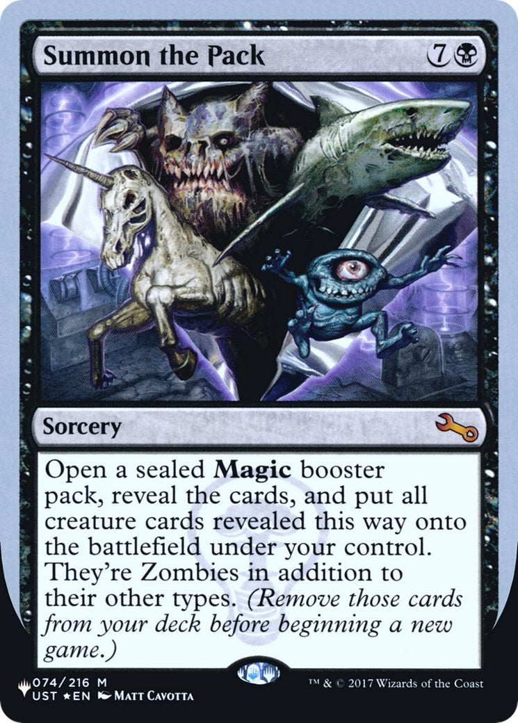 Summon the Pack (074/216) (LIST)
