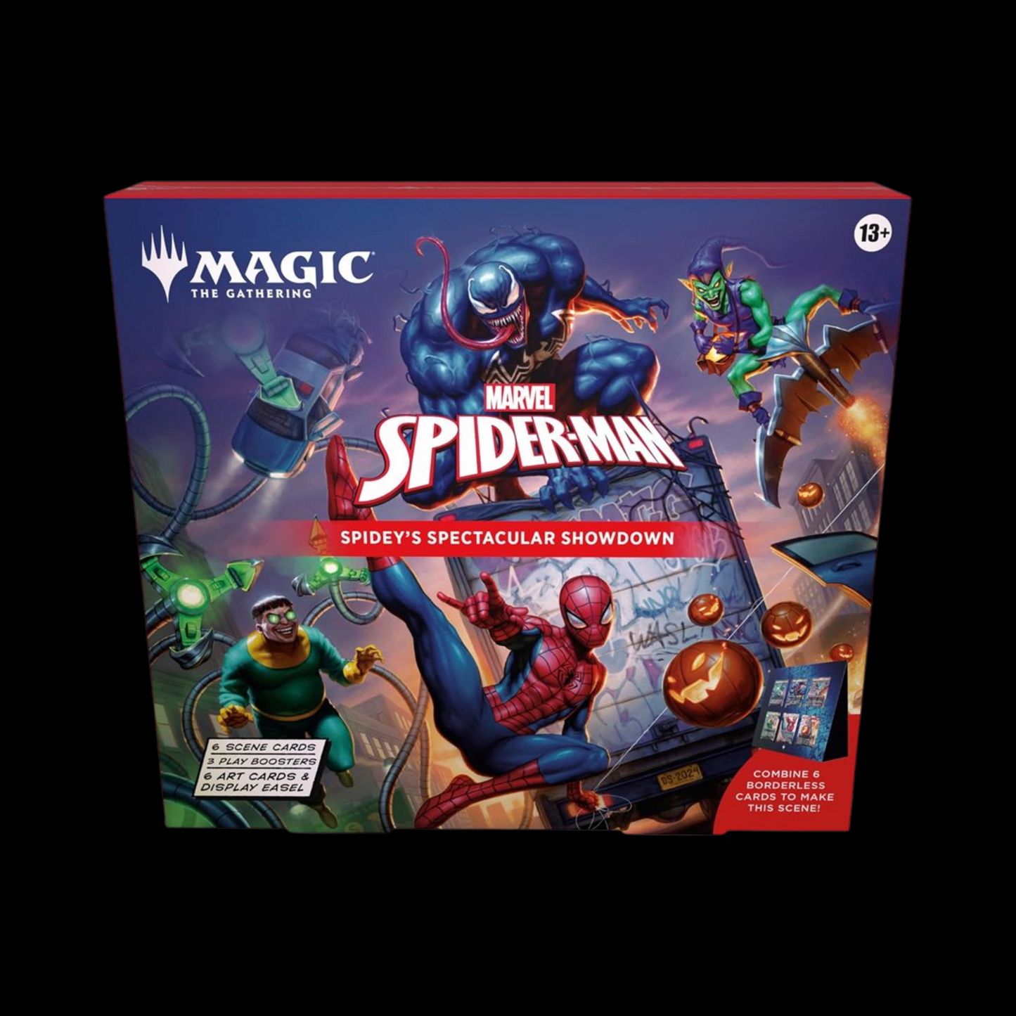 MTG Magic The Gathering Spider-Man Scene Box
