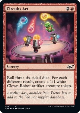 Circuits Act (Galaxy Foil) (389) (UNF)