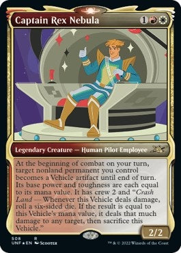 Captain Rex Nebula (Showcase) (Galaxy Foil) (508) (UNF)