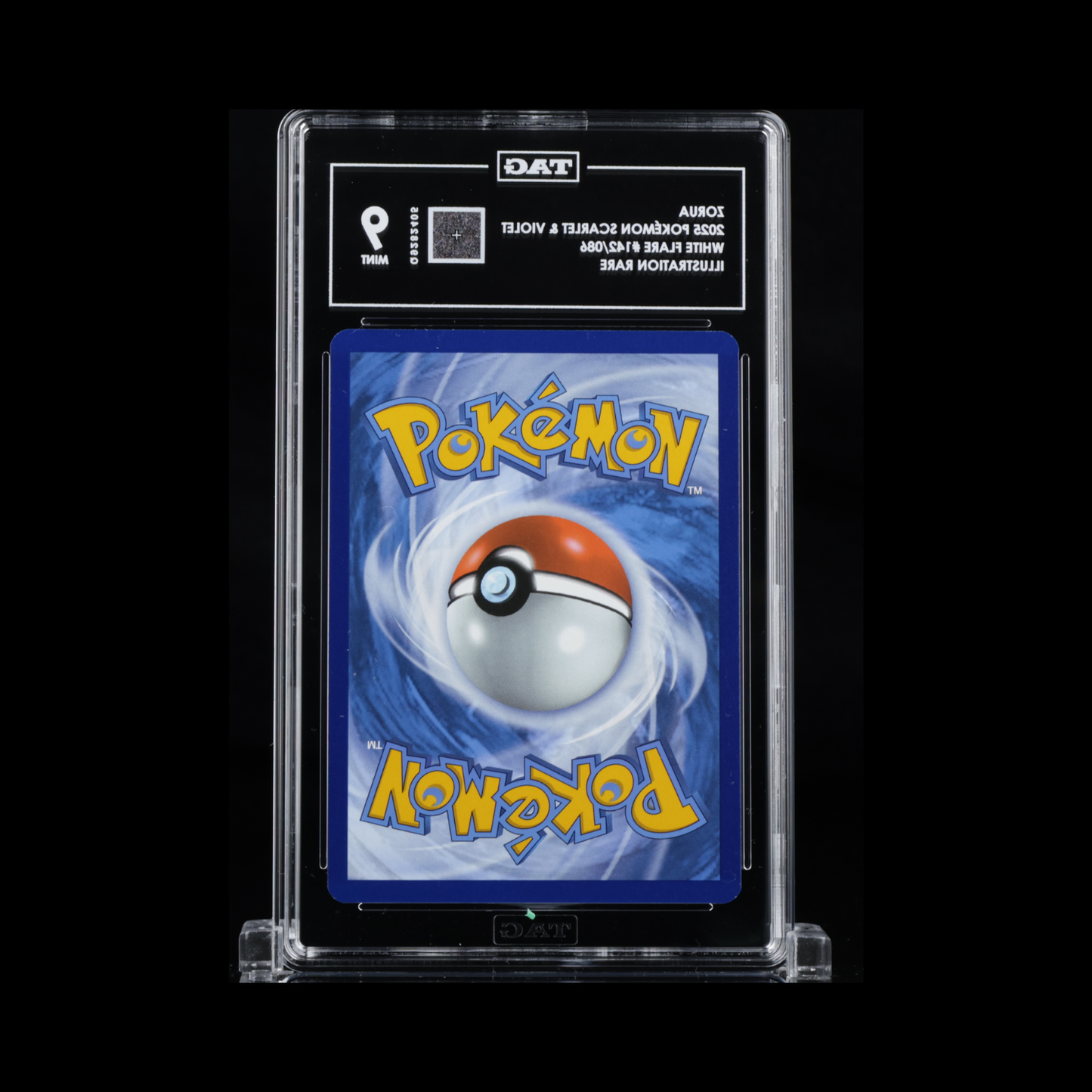 Pokemon Slab Zorua 142 TAG 9 Mint 2025