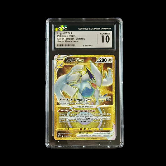 Pokemon Slab Lugia VSTAR 211/195 CGC 10 Gem 2022