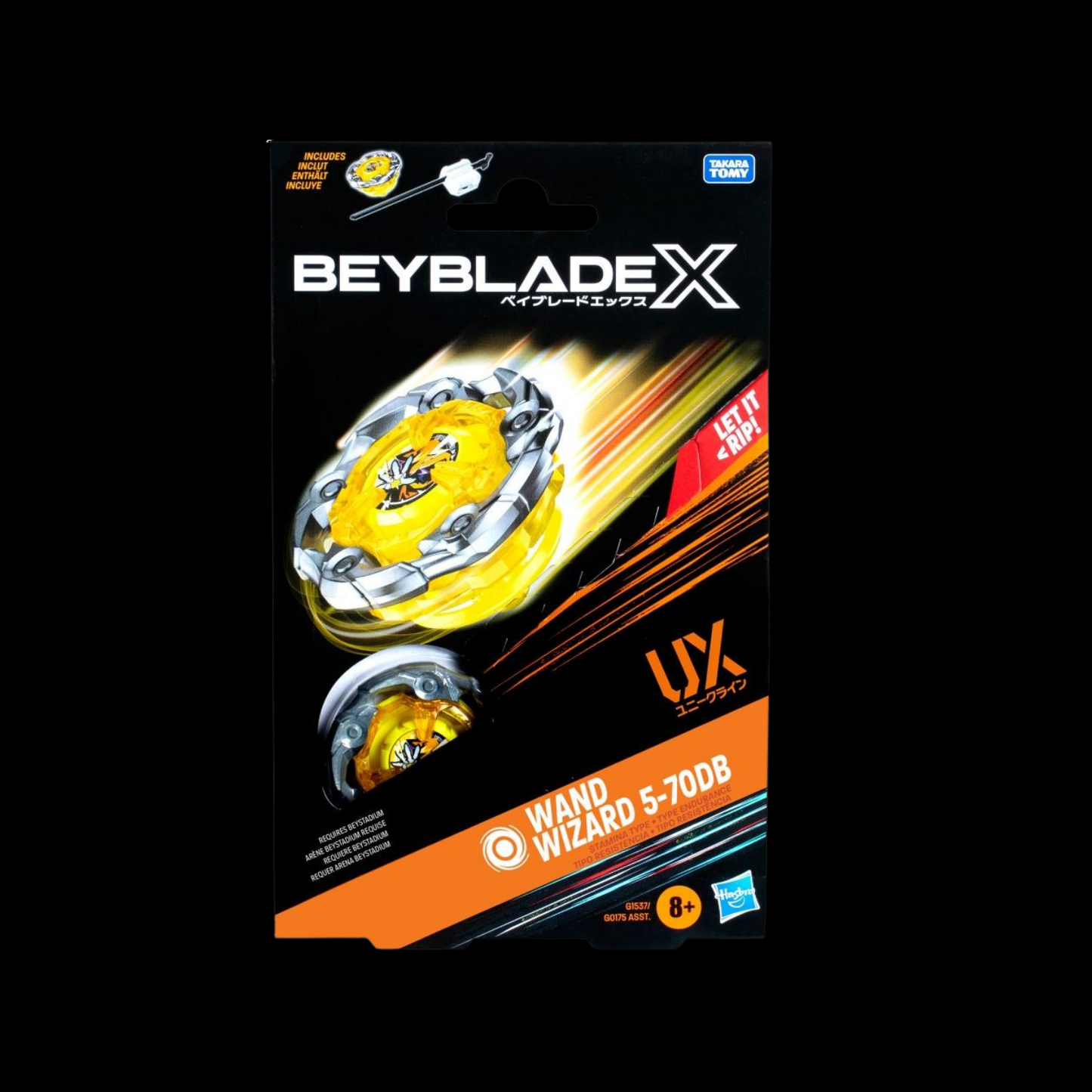 Beyblade X Wand Wizard 5-70DB UX Starter Pack Set