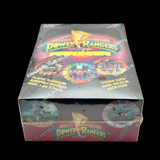 Power Rangers Power Caps 1st Edition Pogs Booster Box 1994