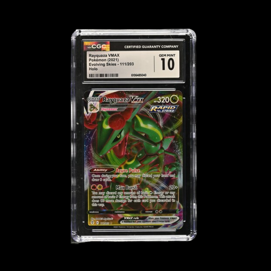 Pokemon Slab Rayquaza 111 CGC 10 Gem Mint 2021