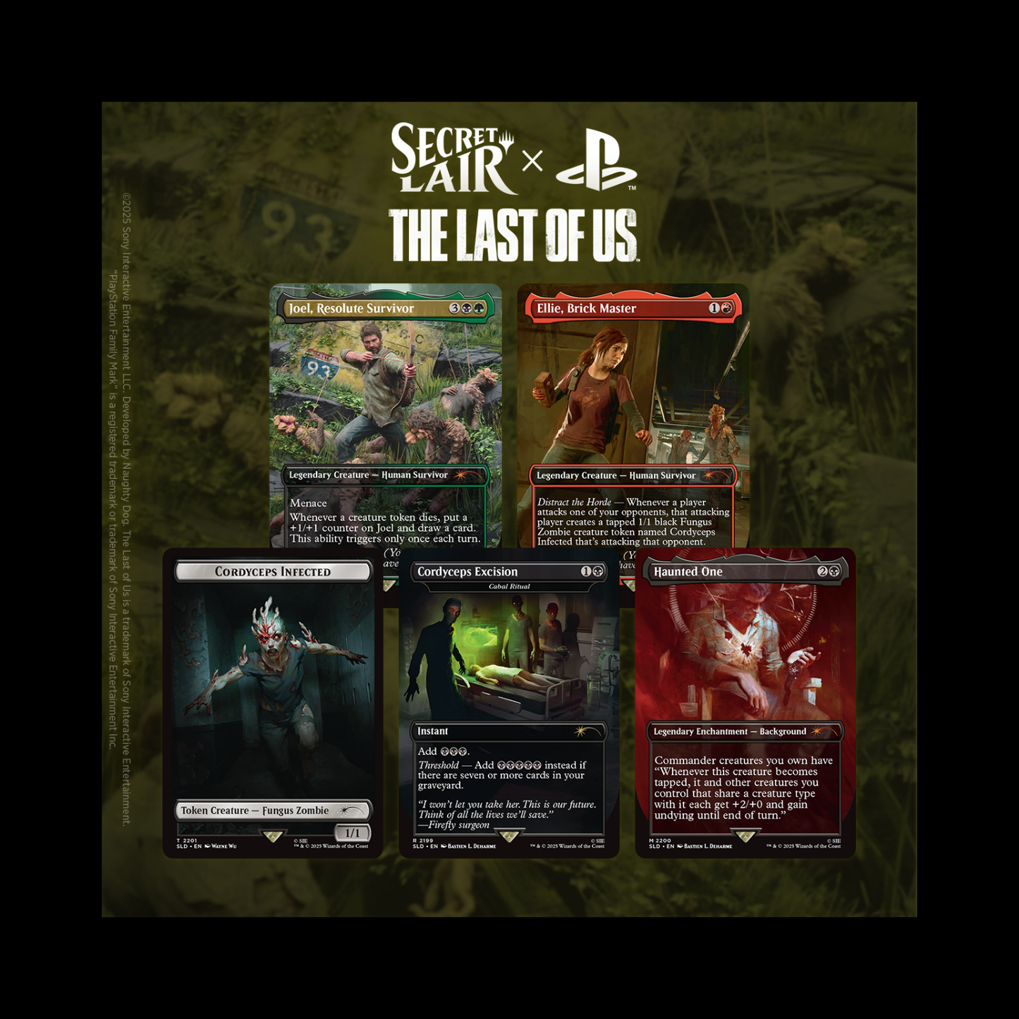 MTG Magic The Gathering Secret Lair The Last Of Us Part 1 Sealed