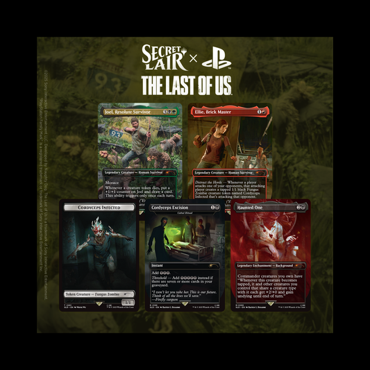 MTG Magic The Gathering Secret Lair The Last Of Us Part 1 Sealed