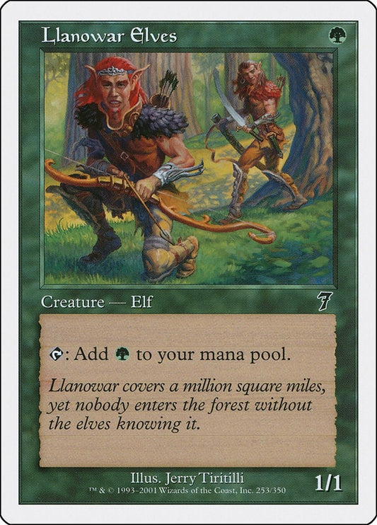 Llanowar Elves (253) (7ED)