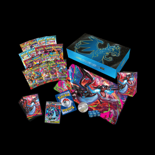 Pokemon Mega Evolution Phantasmal Flames Charizard X EX Ultra Premium Collection Box