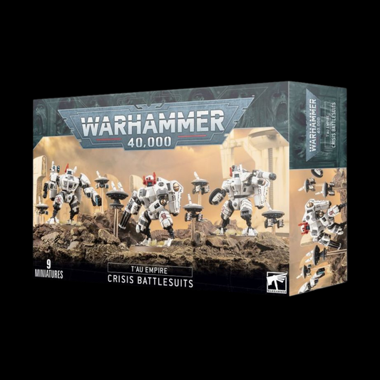 Warhammer 40K T'Au Empire: XV8 Crisis Battlesuit Team