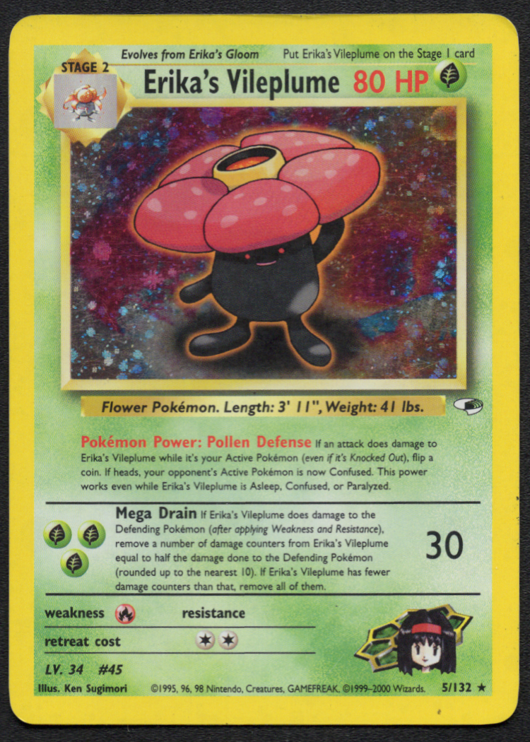 Erika's Vileplume (005/132) (G1)