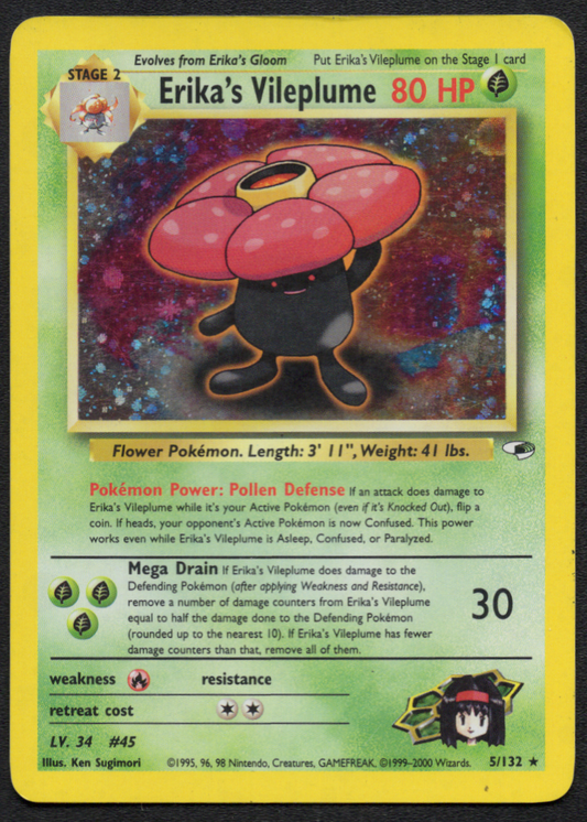 Erika's Vileplume (005/132) (G1)