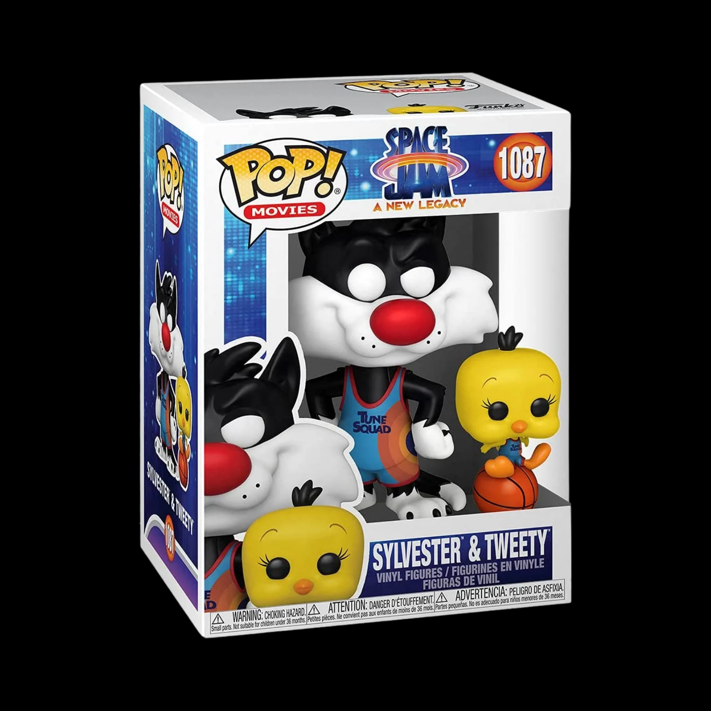 Space Jam Sylvester & Tweety Funko Pop! Vinyl Figure #1087 + Protector