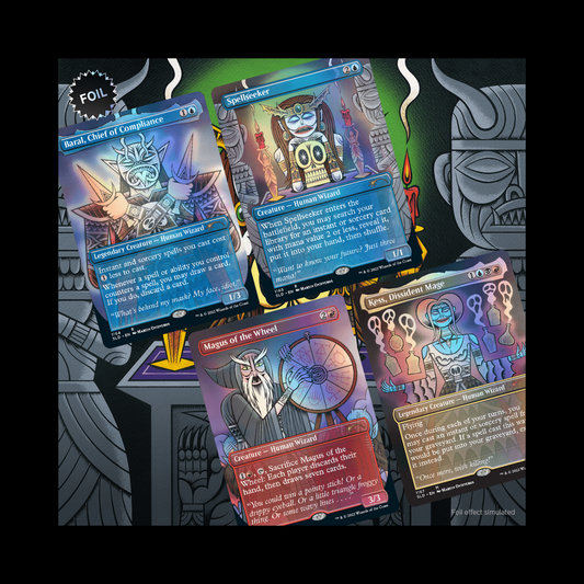MTG Magic The Gathering Secret Lair Wizards Of The Street Foil Edition Sealed