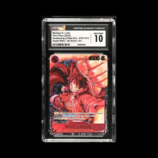 One Piece Slab Monkey D. Luffy ST01-012 CGC 10 Gem 2023