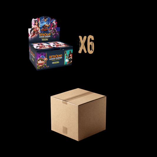 Riftbound League of Legends Origins 6x Booster Box Sealed Case Wave 2