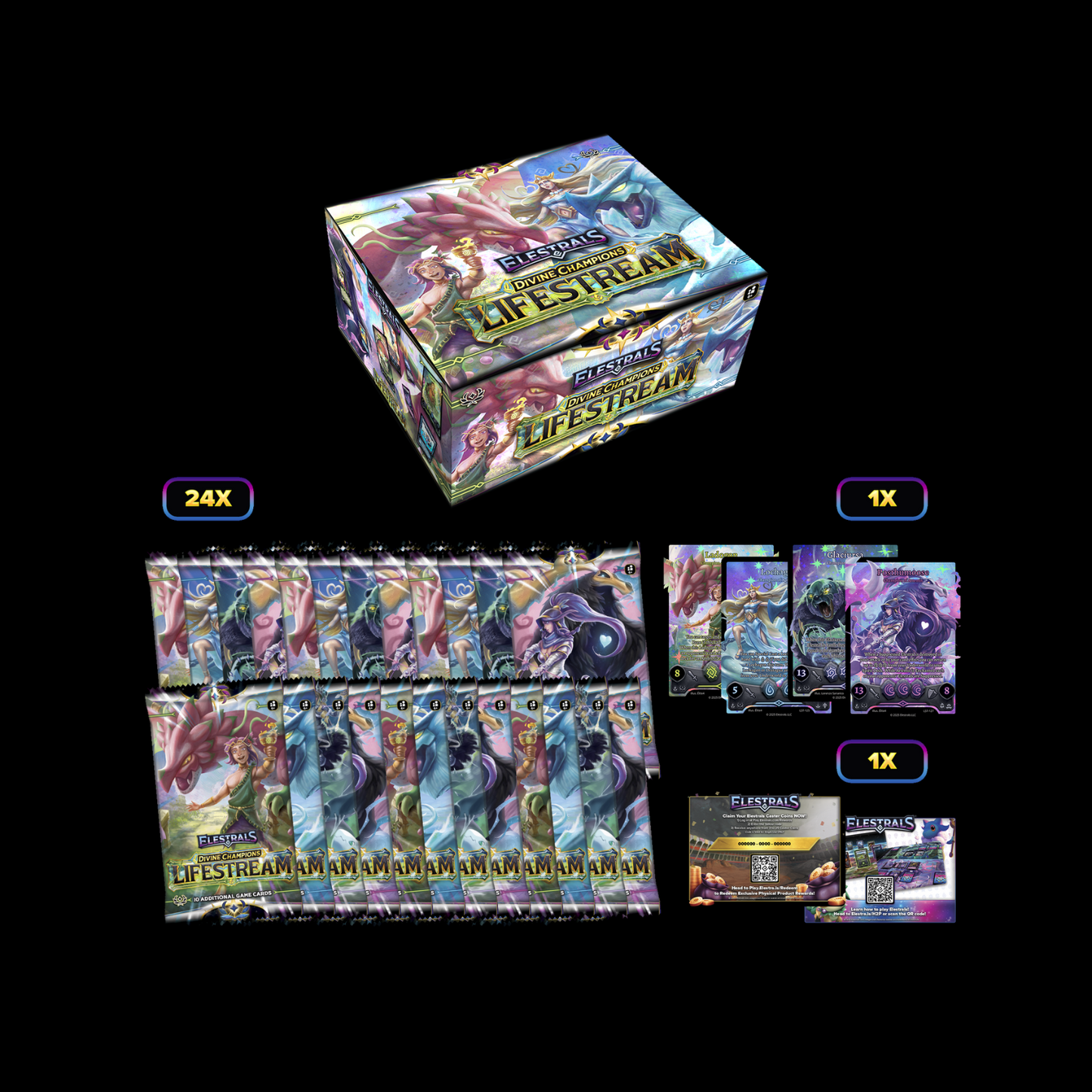 Elestrals Divine Champions Lifestream Booster Box