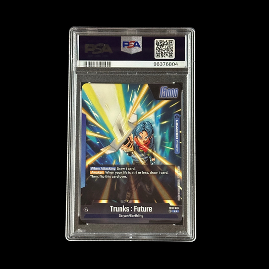 Dragon Ball Super Fusion World Slab Trunks : Future FB01-036 PSA 10 Gem 2024