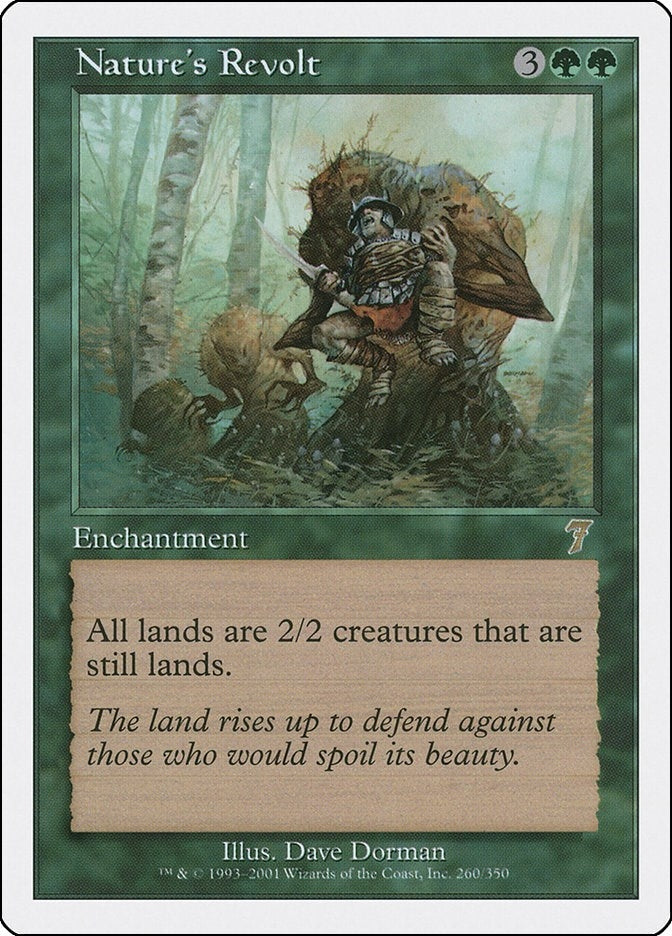 Nature's Revolt (260) (7ED)