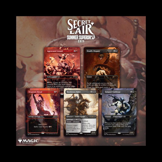 MTG Magic The Gathering Secret Lair Frank Frazetta : The Second Exhibition Sealed