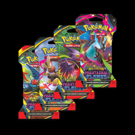 Pokemon Mega Evolution Phantasmal Flames Sleeved Booster Pack