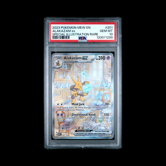 Pokemon Slab Alakazam EX 201 PSA 10 Gem Mint 2023