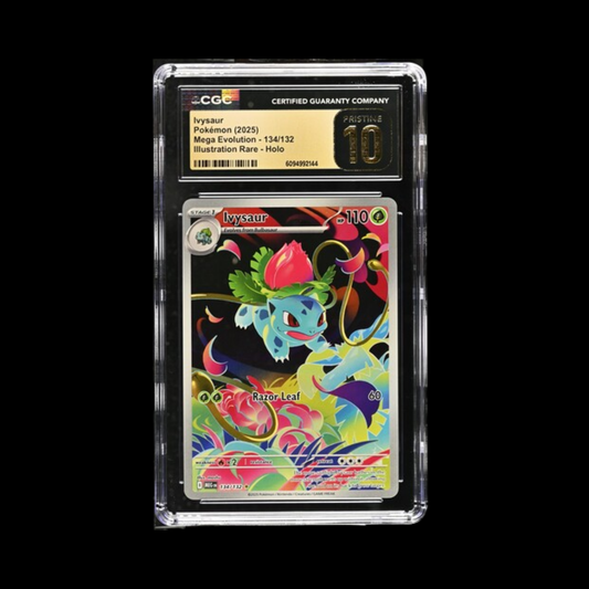 Pokemon Slab Ivysaur 134 2025 CGC Pristine 10