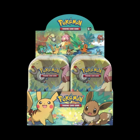 Pokemon Sword & Shield Kanto Friends x10 Mini Tin Display (Astral R & Silver T)