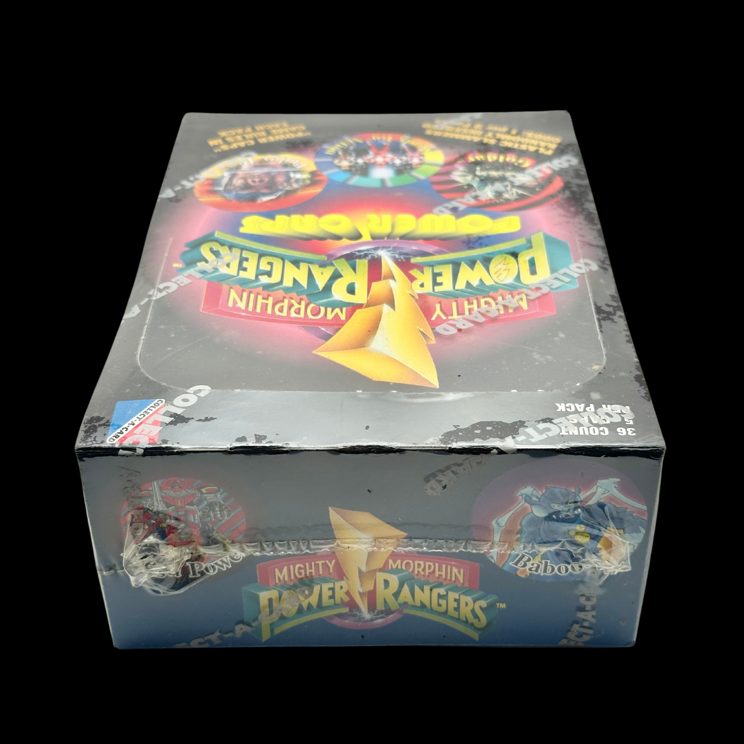 Power Rangers Power Caps 1st Edition Pogs Booster Box 1994