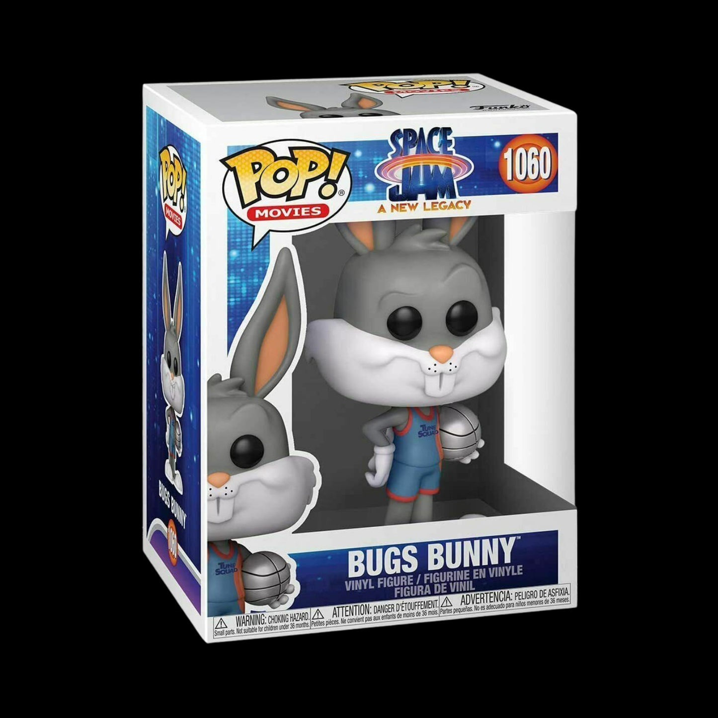 Space Jam Bugs Bunny Funko Pop! Vinyl Figure #1060 + Protector