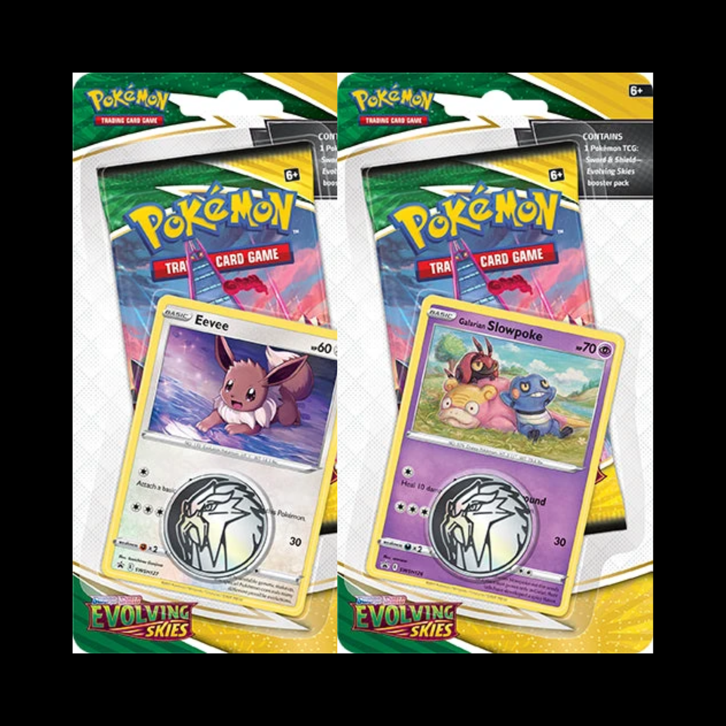 Pokemon Sword & Shield Evolving Skies Checklane Booster
