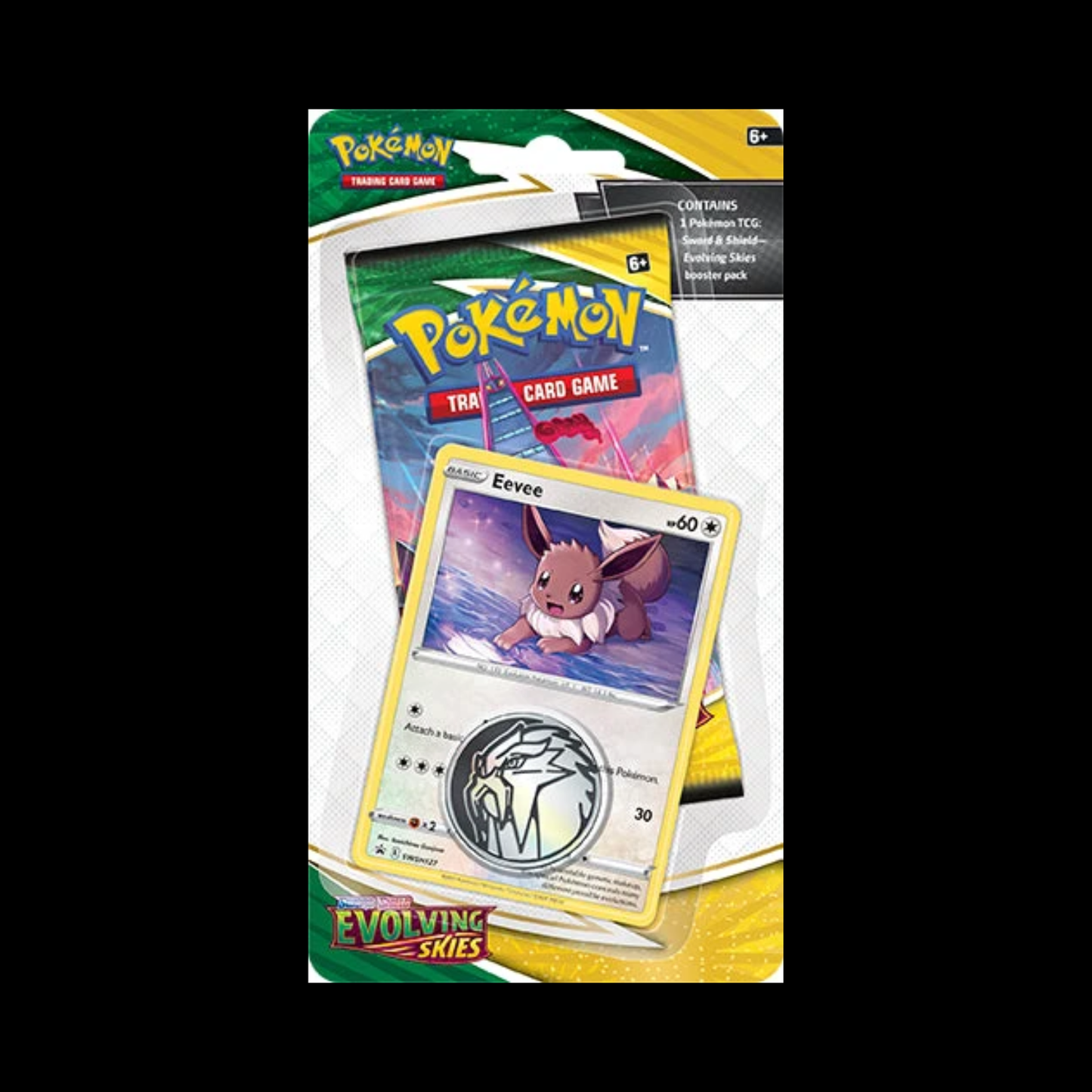 Pokemon Sword & Shield Evolving Skies Checklane Booster
